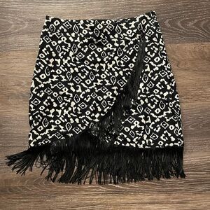 ZARA. Black and White Skirt. XS. Never Worn With Tags. NWT.